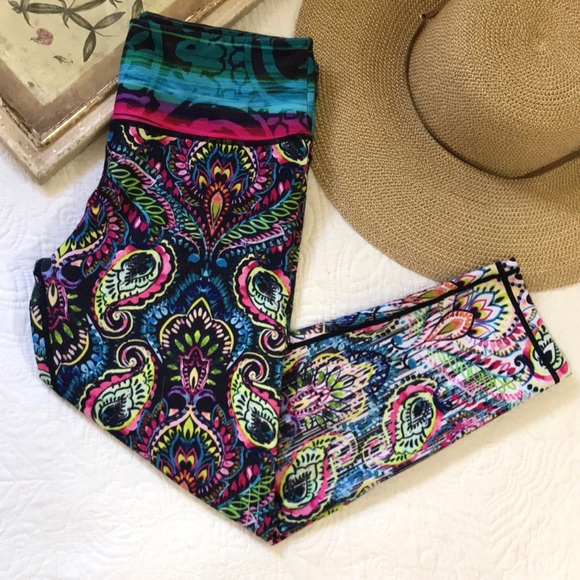 Nanette Lepore Paisley Leggings - Picture 2 of 16